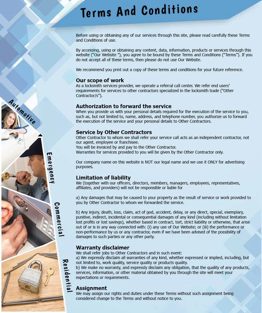 City Locksmith Services San Francisco, CA 415-450-9674